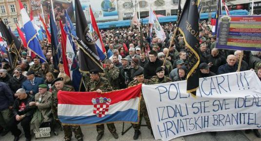 Скуп против увођења ћирилице у Вуковару